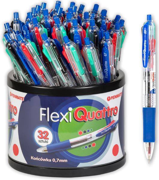 Długopis czterokol. Flexi Quattro Penmate