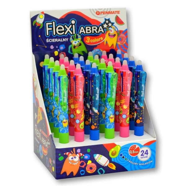 Długopis ścieralny Flexi Abra 3  Colour Penmate TT8498 Tadeo
