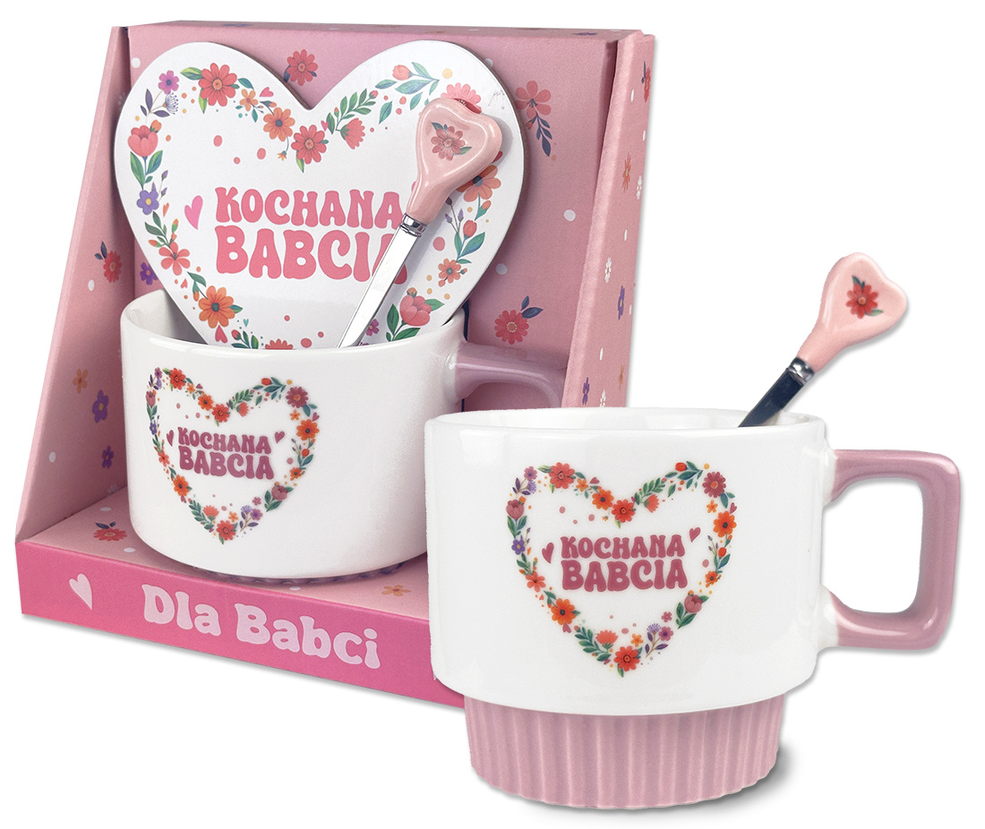 Set Serce - Kochana Babcia Pan Dragon