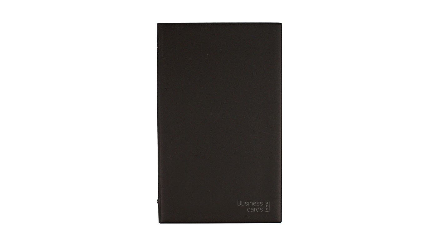 Wizytownik alfabetyczny (200) Biurfol czarny