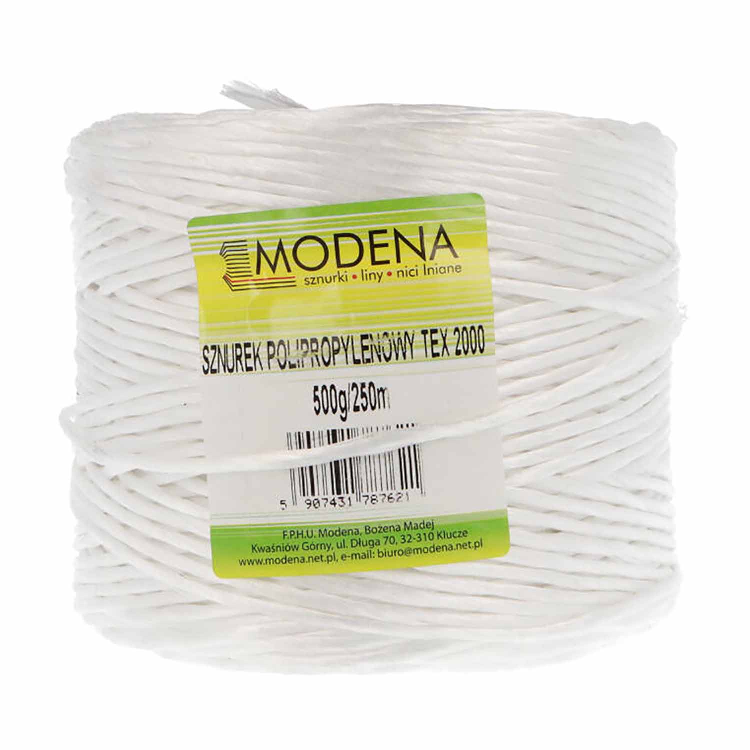 Sznurek polipropylenowy 0,5kg (250m) Modena