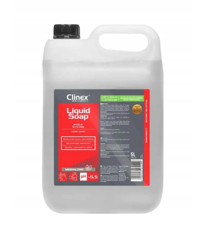 Mydło w płynie 5l Clinex