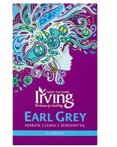 Herbata Irving Earl Grey z bergamotką (20tb)