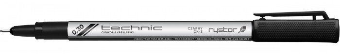 Cienkopis kreślarski Rystor Technic 0,3mm czarny