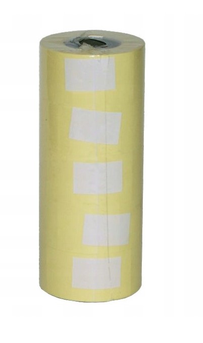 Taśma do metkownicy (5) dwurzędowa prosta  (26x16) Biała