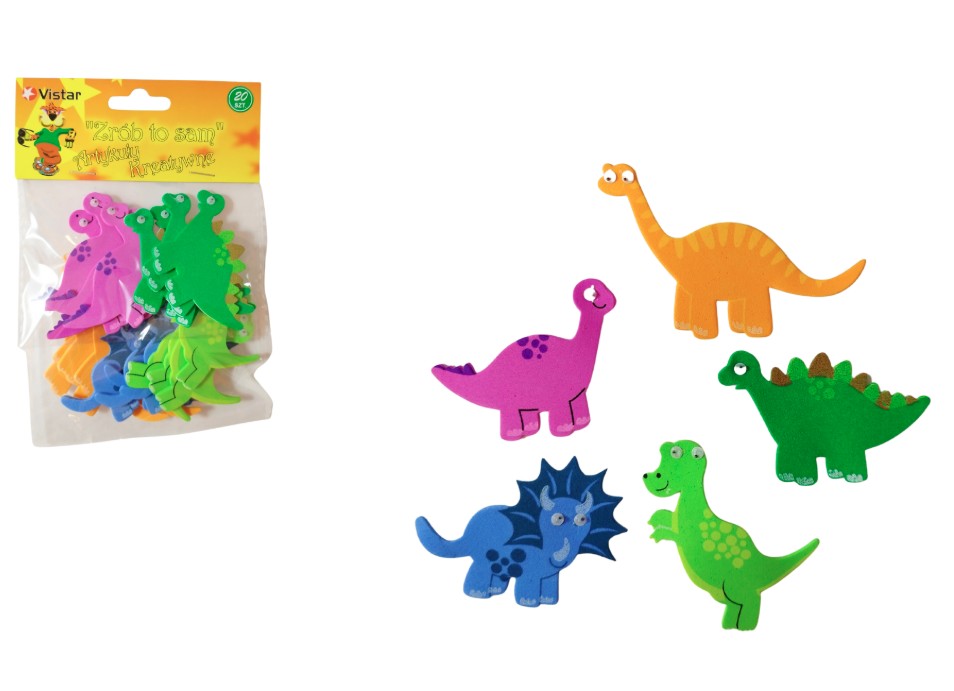 Artykuł kreatywny samoprzylepny DINO 900309 KTW