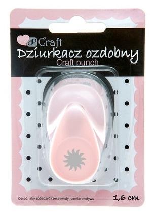 Dziurkacz ozdobny 1,6 cm Słońce JCDZ-105-036 Dalprint