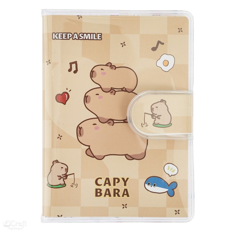 Notes A7/70k z zamknięciem - Kapibara kratka DPCA-024 Dalprint