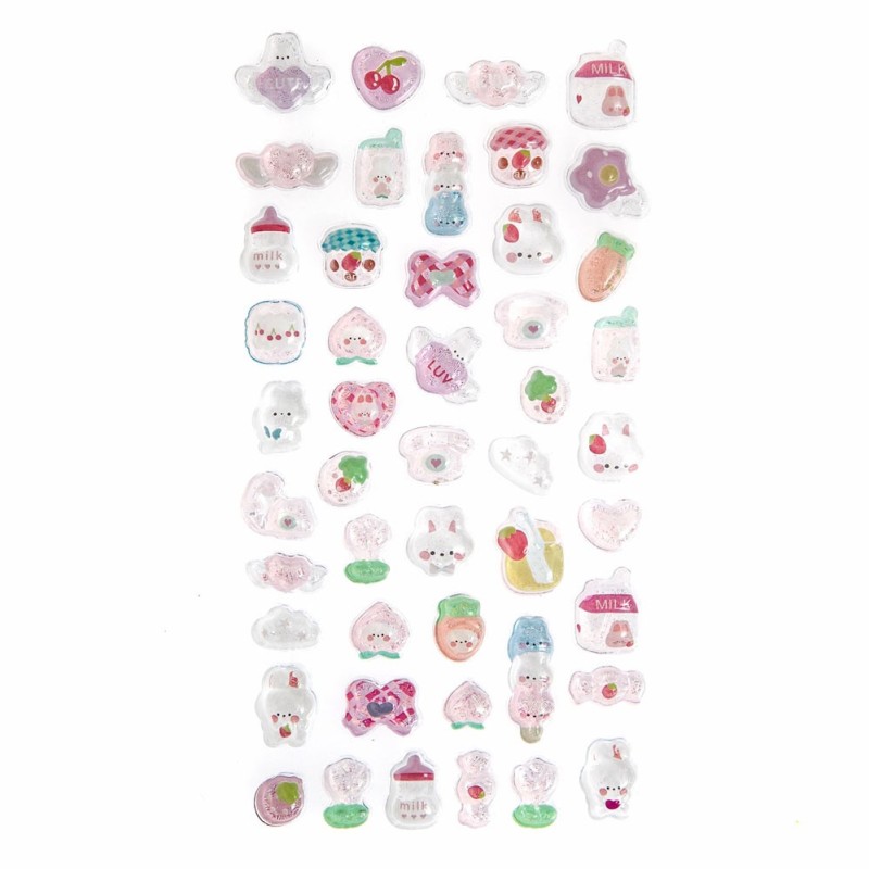 Naklejki Candy Drops 47szt Pink DPNK-294 Dalprint