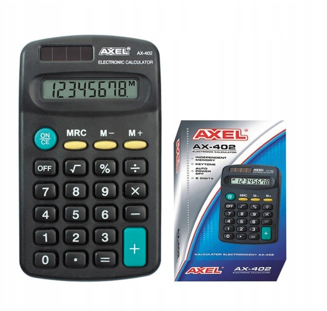 Kalkulator Axel AX-402 257528 Starpak