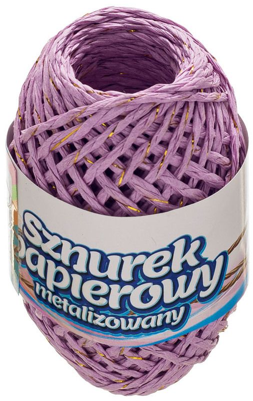 Sznurek papierowy metalizowany SPM20 BREWIS