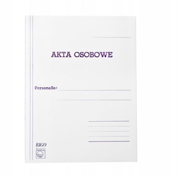 TECZKA DO AKT OSOBOWYCH