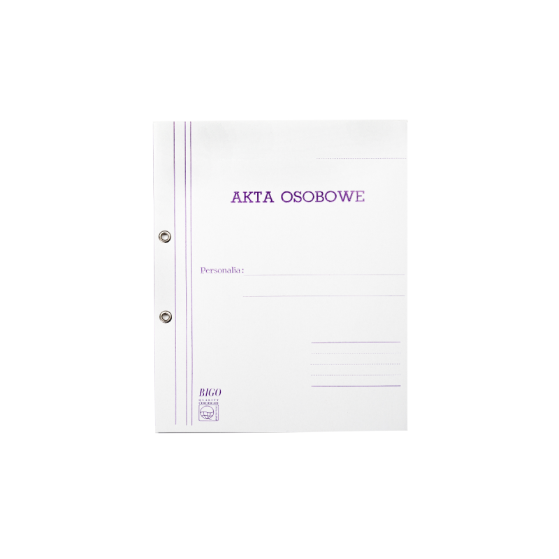 TECZKA DO AKT OSOBOWYCH OCZKO BIGO