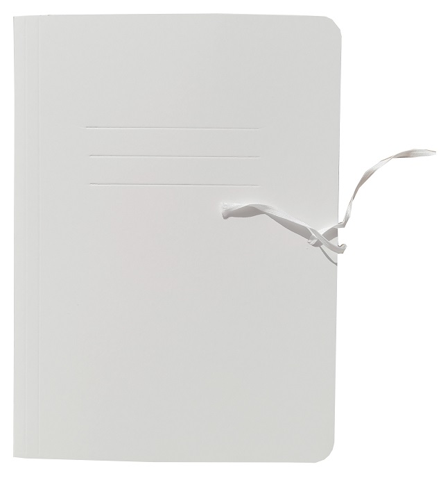 Teczka wiązana A4 (1) biała 300g TEKPAR