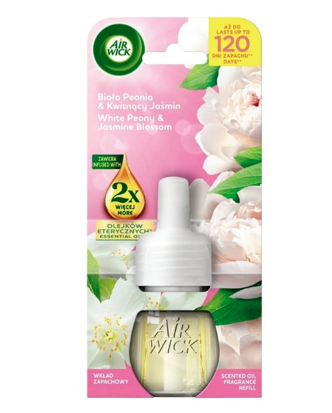 Air Wick elektryczny wkład 19ml Peon/jaśmin