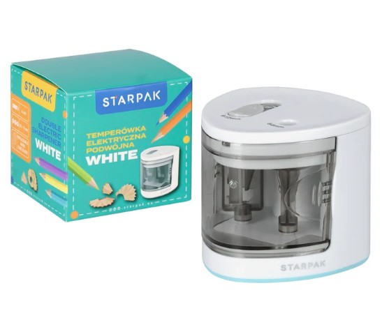 Temperówka elektryczna B/0 biała STK 470856 Starpak