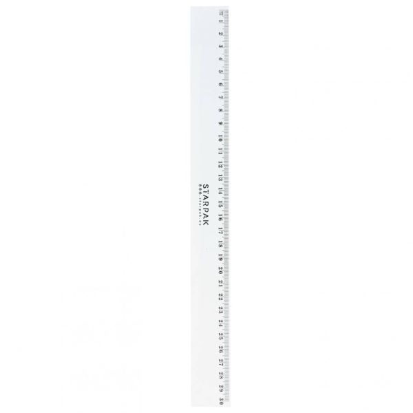 Linijka plast. 30cm Starpak 472865