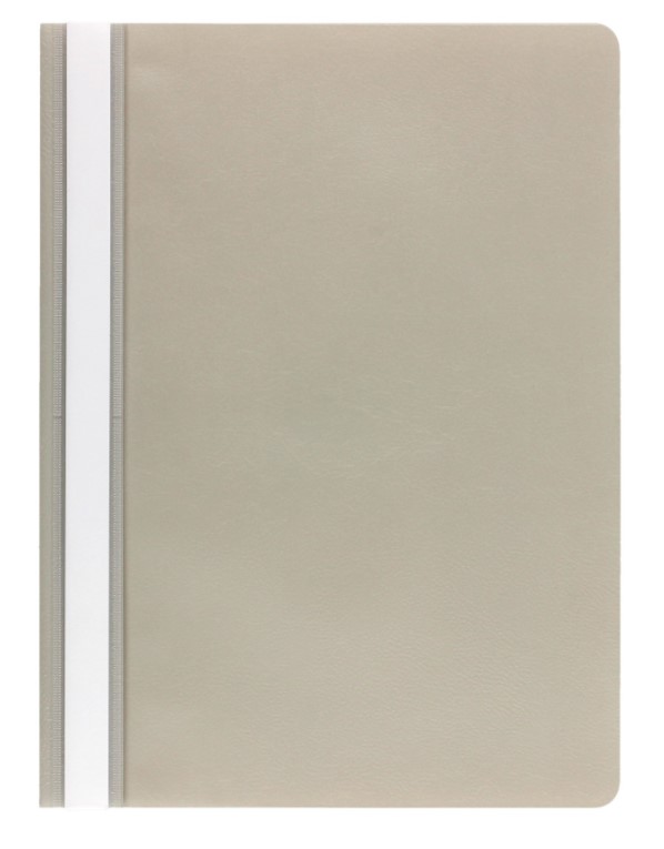 Skoroszyt plastikowy A4 szary Inter-Folia