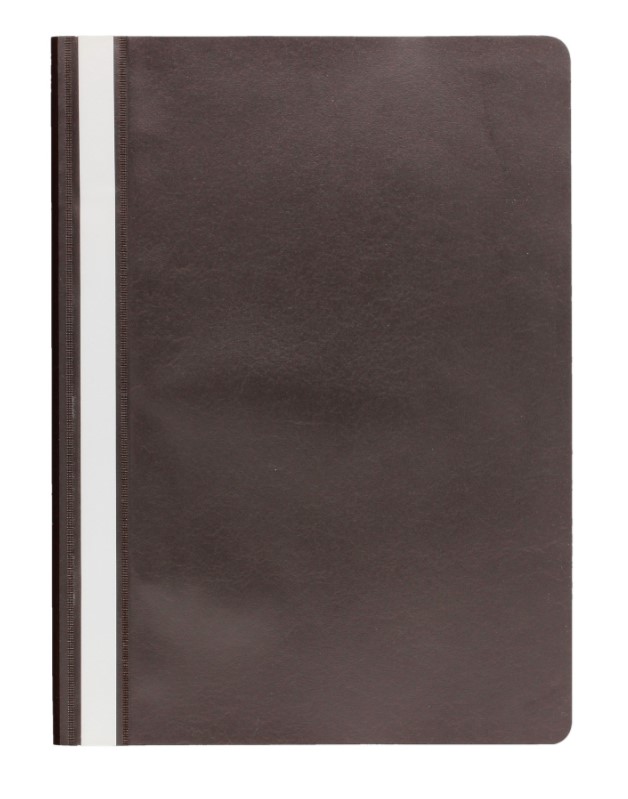 Skoroszyt plastikowy A4 brązowy Inter-Folia