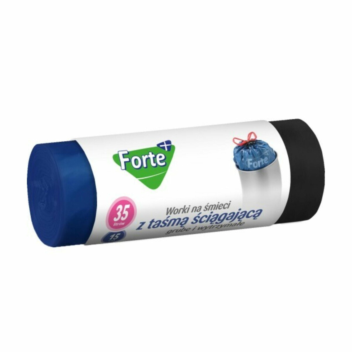 Worki na śmieci 35l 15szt Forte