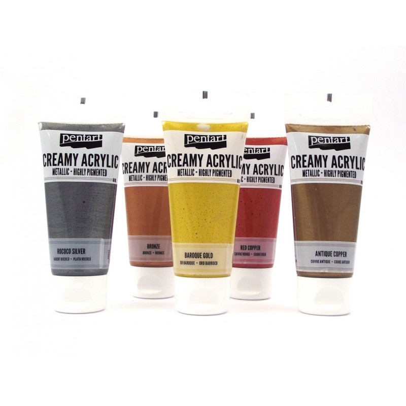 Farba akrylowa 60ml metaliczna  Pentart 511