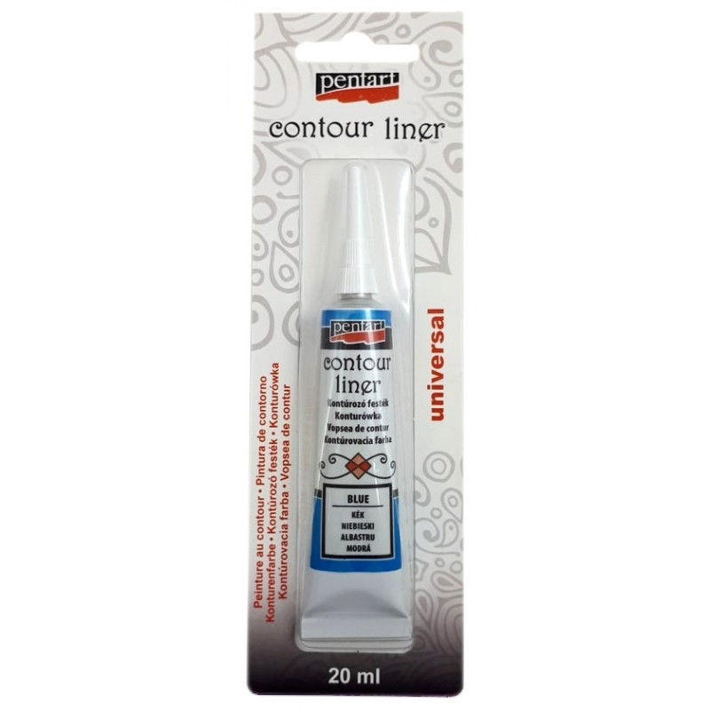 PENTA -KONTURÓWKA DO SZKŁA MIX KOL