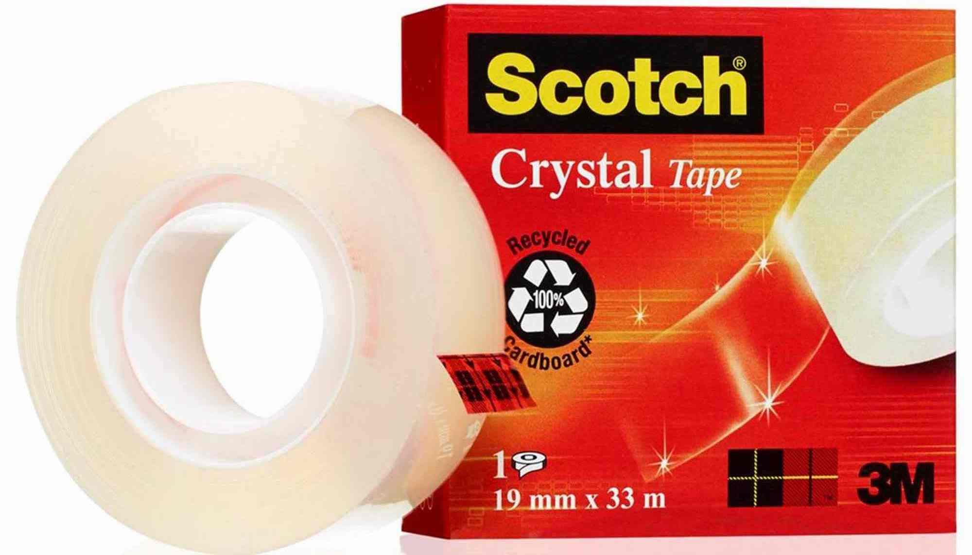 Taśma klejąca Scotch Crystal krystaliczna przezroczysta 19mmx33m