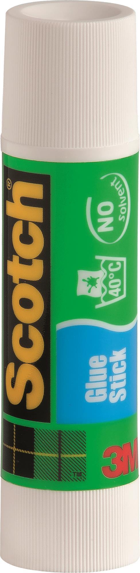 Klej biurowy w sztyfcie Scotch biały 21g