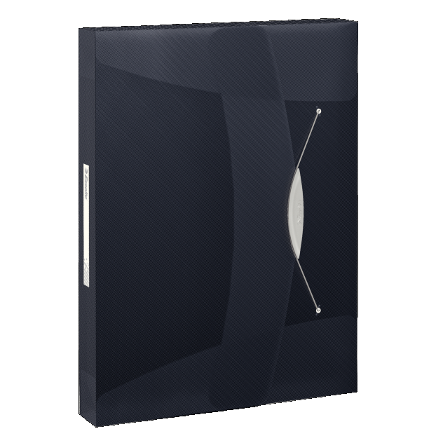 Teczka z gumką Esselte Vivida 40mm, czarna