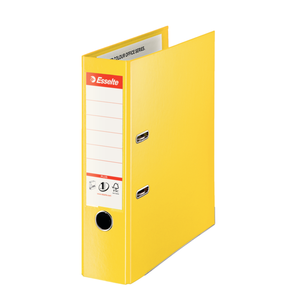 Segregator Esselte A4/80 No.1 Vivida Plus żółty