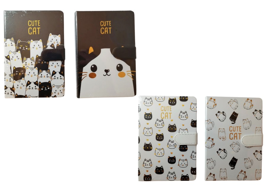 Notes z patką A5 808-4 Cute cat 903304 KTW
