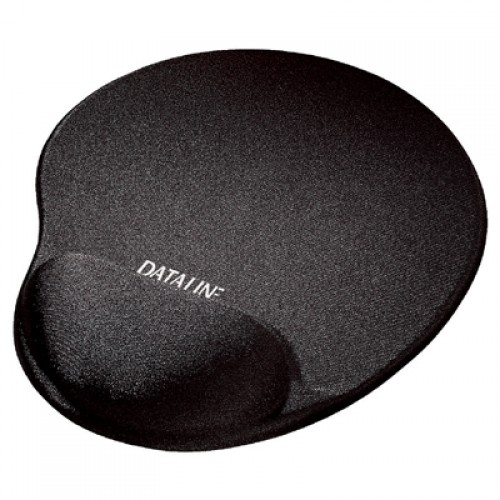 Podkładka pod mysz żel+pianka czarna Dataline