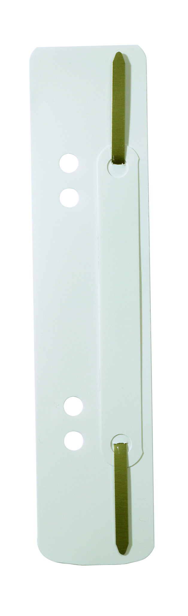 Wąsy skoroszytowe Durable białe 25 szt.