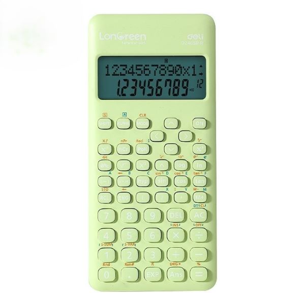 Kalkulator naukowy Deli ED240SR LonGreen zielony ED240SR-GR Argo