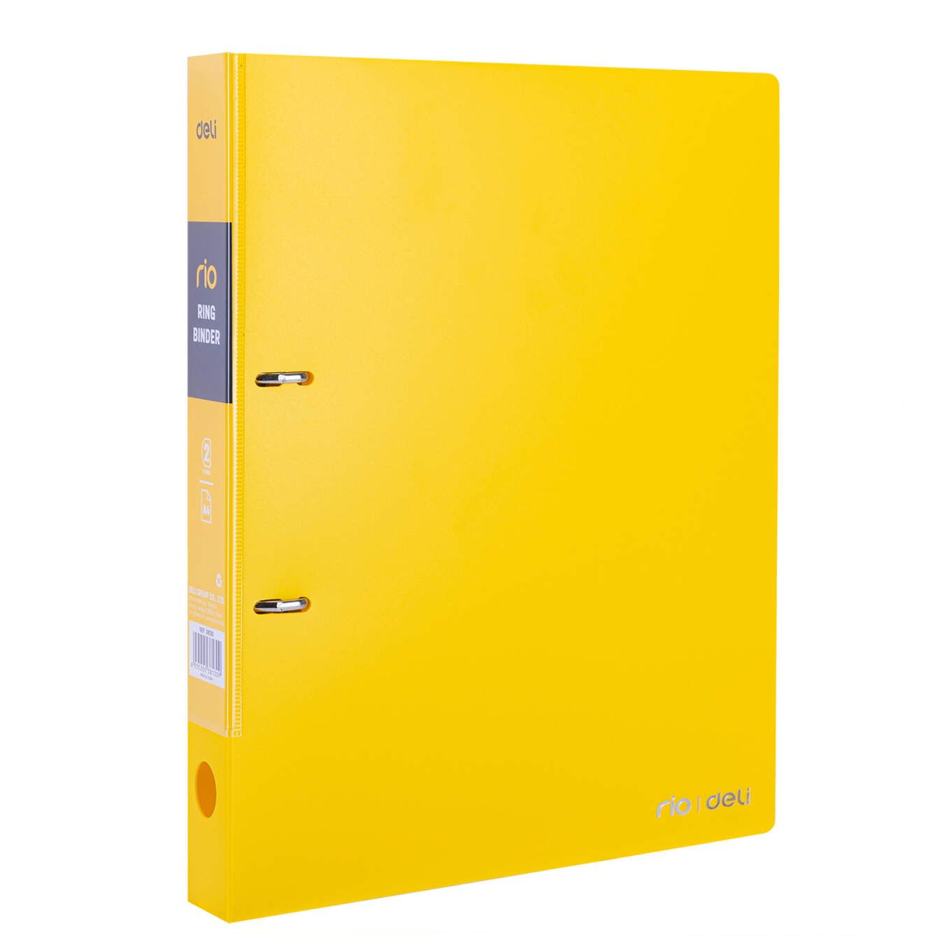 Segregator ringowy Deli seria Rio PP żółty E38130_YELLOW WPC