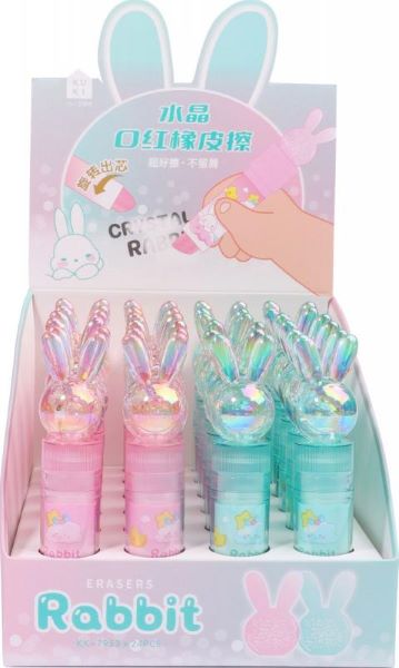 Gumka do olówka Crystal Rabbit TO KK-7953 GDD