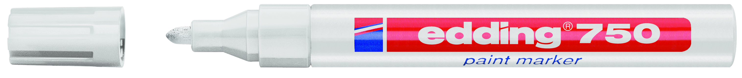 Marker lakierowy Edding 750 okrągły biały