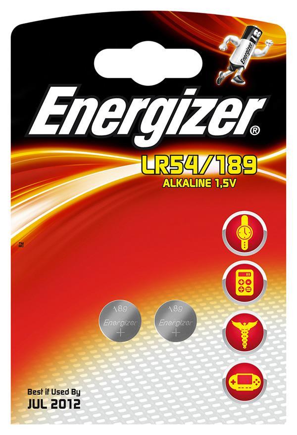 Bateria Energizer specjalistyczna LR54/189 G10/2 LR1130 1,5V  (2szt)