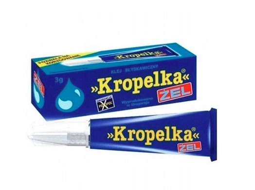 Klej w tubce Kropelka żel 0360 3g