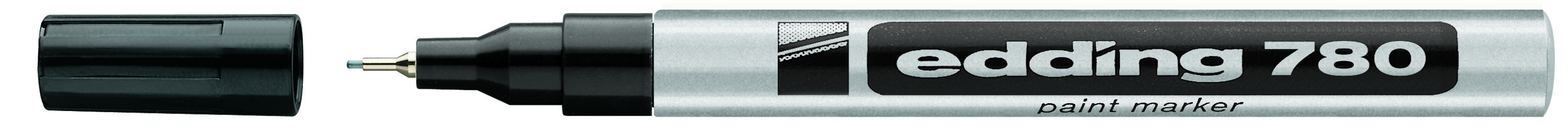 Marker lakierowy Edding 780 srebrny