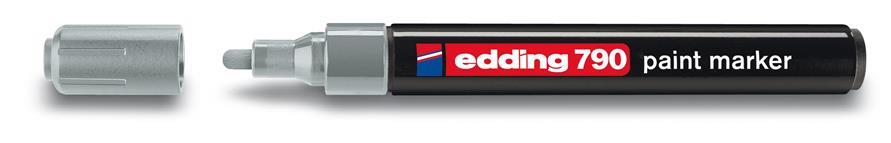 Marker lakierowy Edding 790 srebrny