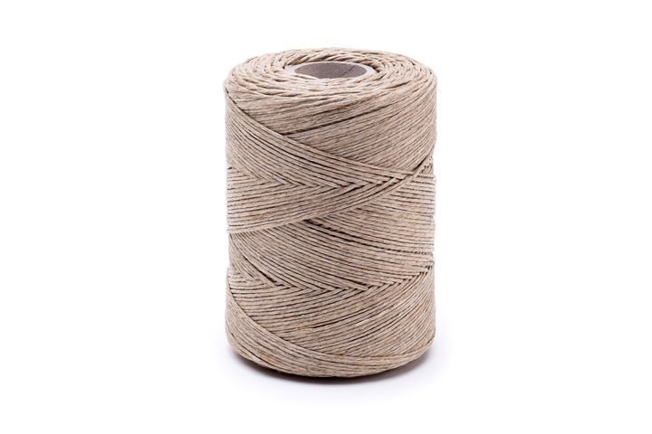 Nici lniane szare nabłyszczane 25dkg (300m) Modena
