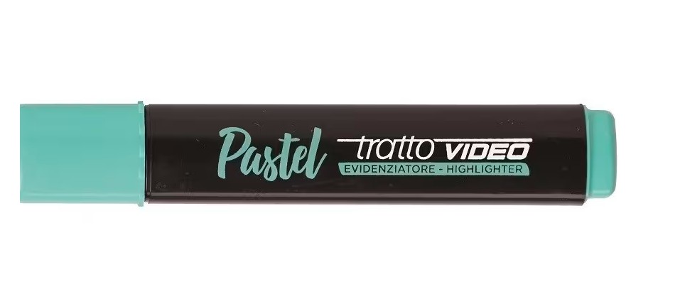 Zakreślacz Tratto Video pastel miętowy 833505 FILA