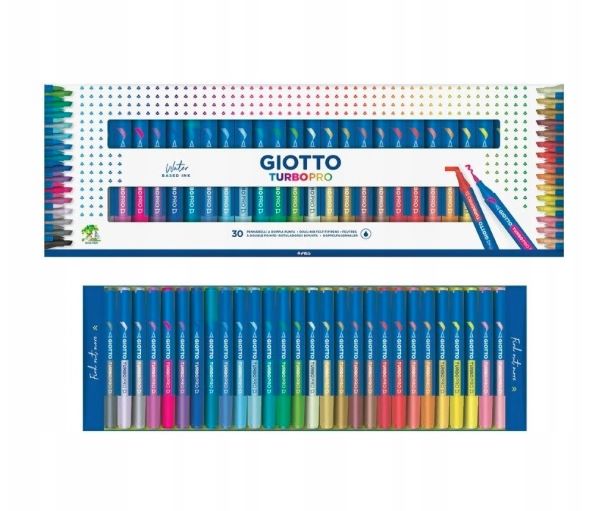Markery dwustronne Turbo Pro Giotto 30szt 427900 Fila