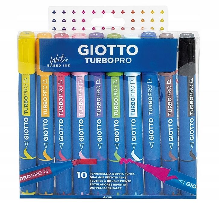 Zestaw markerów Giotto Turbo Pro 10 szt 428300