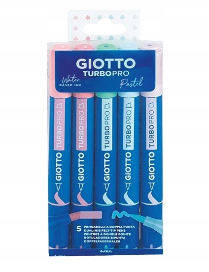 Zestaw markerów Giotto Turbo Pro Candy 5 szt 428400