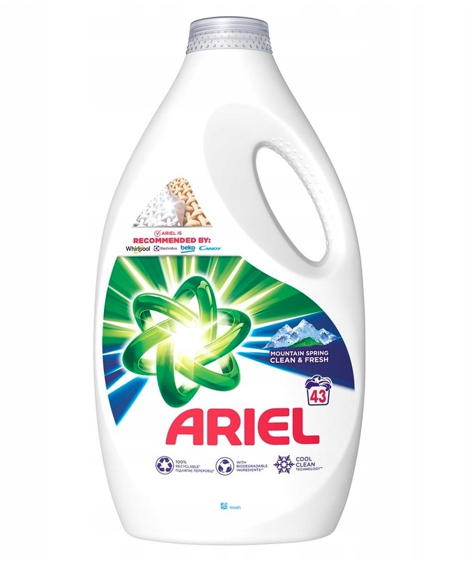 Ariel płyn do prania 2,15L (43P) Mountain Spring
