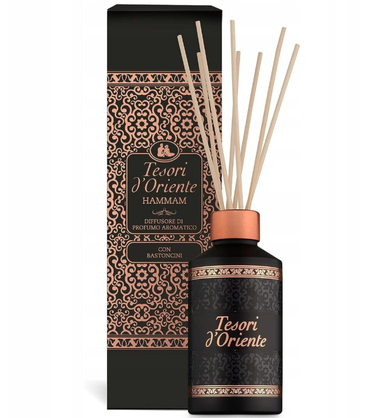 Dyfuzor zapachowy z patyczkami Tesori d"Oriente 200ml