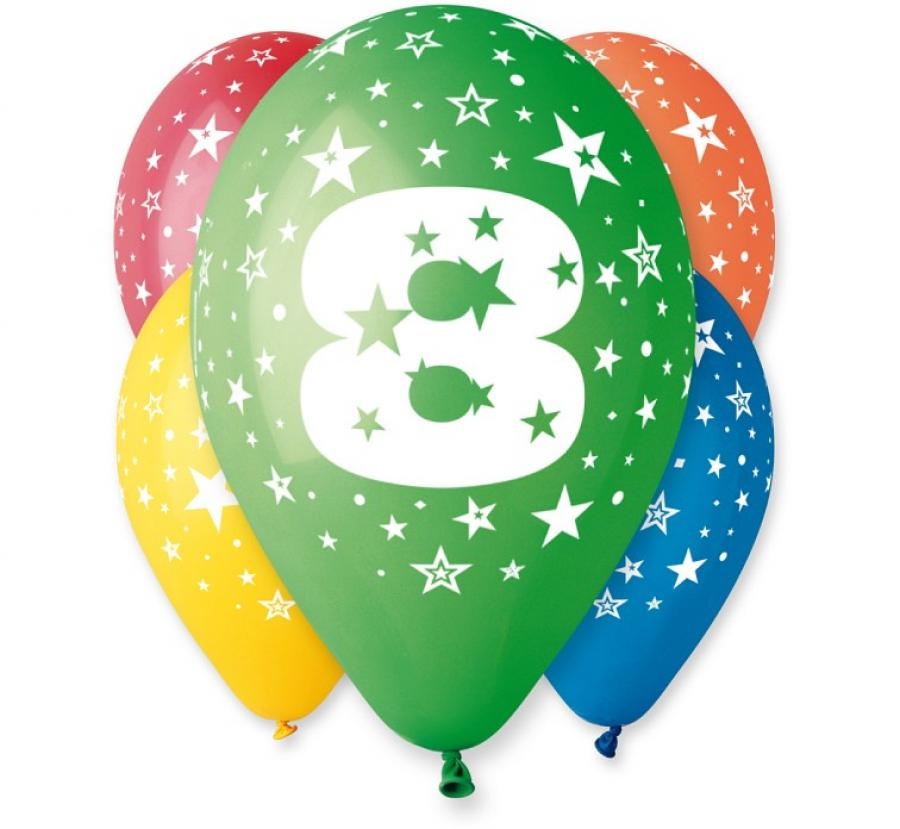 Balony Premium ,,Balony 8 " śr. 30 (5szt) GS110/8 GoDan