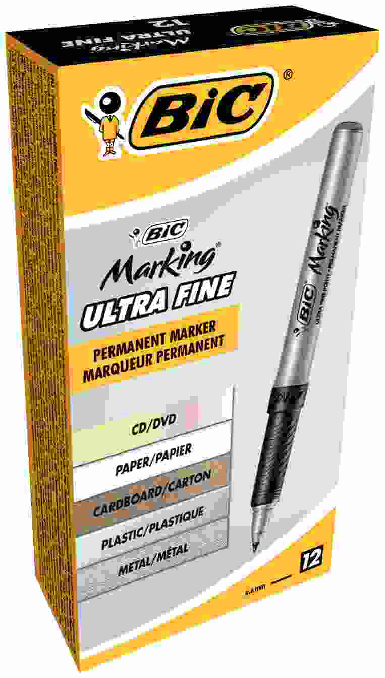 Marker do CD Bic Grip czarny